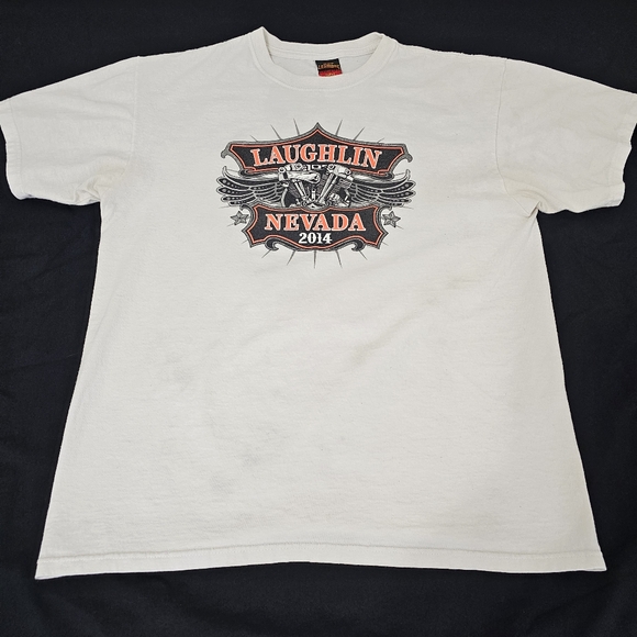 Hot Leathers Other - Hot Leathers Laughlin Nevada 2014 T-shirt Men's Large